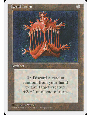Magic: The Gathering Coral Helm (310) Lightly Played
