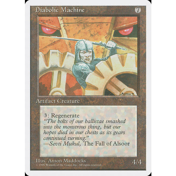 Magic: The Gathering Diabolic Machine (314) Lightly Played