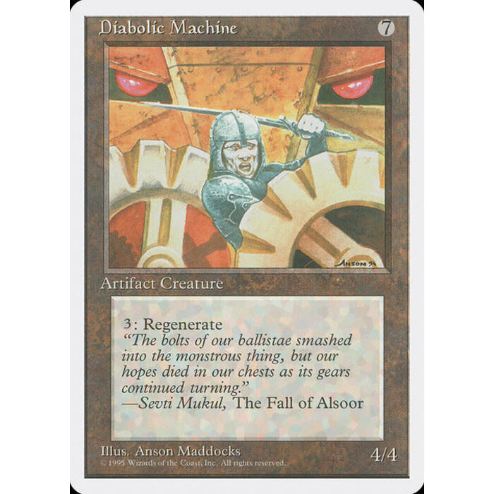 Magic: The Gathering Diabolic Machine (314) Lightly Played