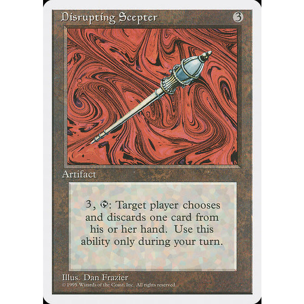 Magic: The Gathering Disrupting Scepter (316) Lightly Played