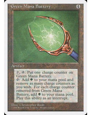 Magic: The Gathering Green Mana Battery (323) Lightly Played