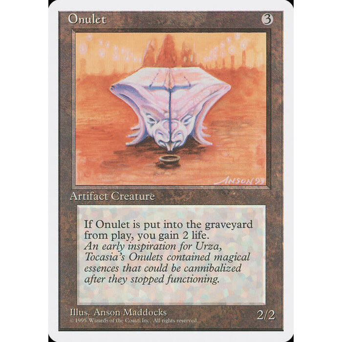 Magic: The Gathering Onulet (340) Lightly Played