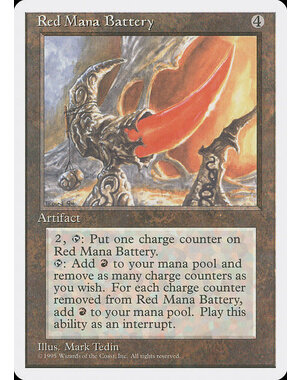 Magic: The Gathering Red Mana Battery (343) Lightly Played