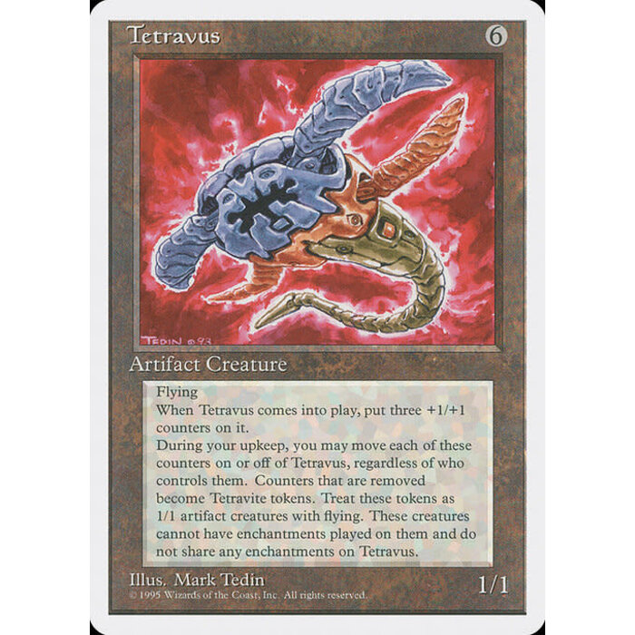 Magic: The Gathering Tetravus (350) Lightly Played