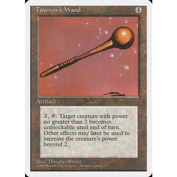 Magic: The Gathering Tawnos's Wand (348) Lightly Played