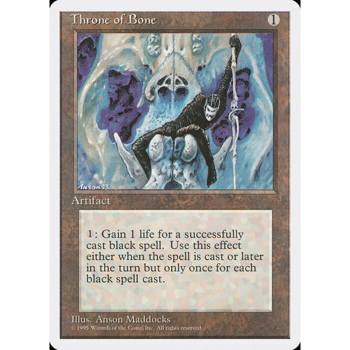 Magic: The Gathering Throne of Bone (353) Lightly Played