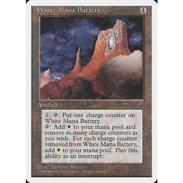Magic: The Gathering White Mana Battery (357) Moderately Played