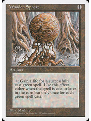 Magic: The Gathering Wooden Sphere (359) Lightly Played