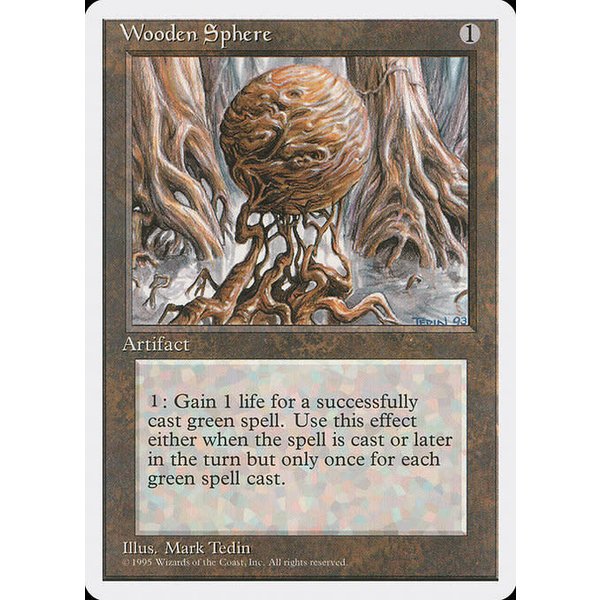 Magic: The Gathering Wooden Sphere (359) Lightly Played