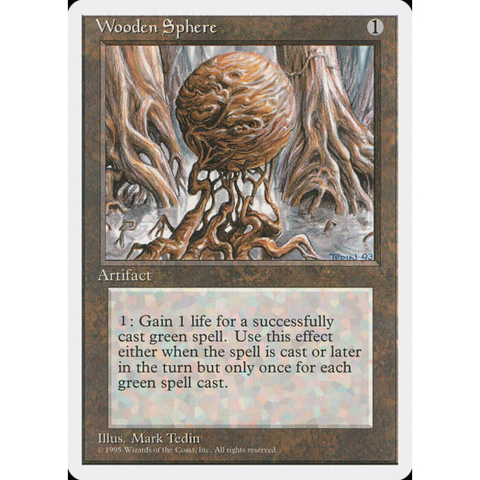Magic: The Gathering Wooden Sphere (359) Lightly Played