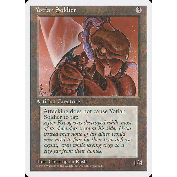 Magic: The Gathering Yotian Soldier (360) Lightly Played