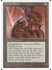 Magic: The Gathering Yotian Soldier (360) Moderately Played
