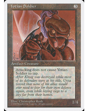 Magic: The Gathering Yotian Soldier (360) Moderately Played
