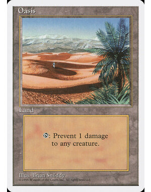 Magic: The Gathering Oasis (362) Moderately Played