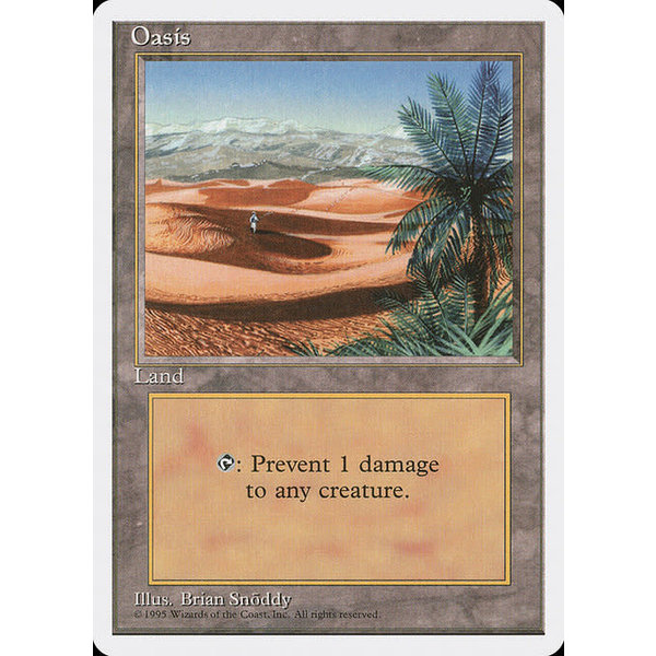 Magic: The Gathering Oasis (362) Moderately Played