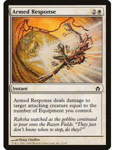 Magic: The Gathering Armed Response (002) Lightly Played