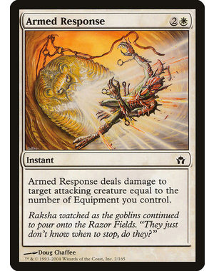 Magic: The Gathering Armed Response (002) Lightly Played