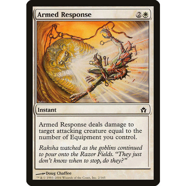 Magic: The Gathering Armed Response (002) Lightly Played