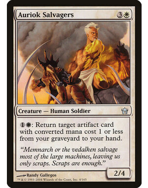 Magic: The Gathering Auriok Salvagers (004) Lightly Played