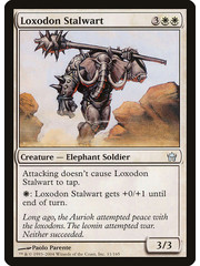 Magic: The Gathering Loxodon Stalwart (011) Moderately Played