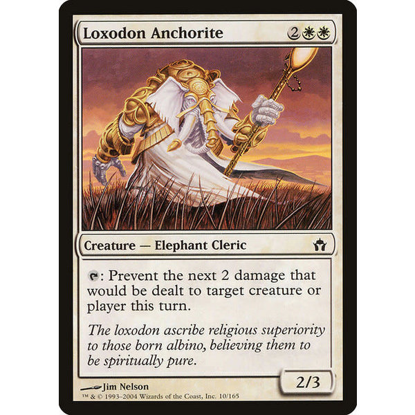 Magic: The Gathering Loxodon Anchorite (010) Lightly Played
