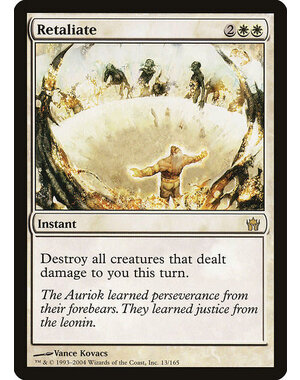 Magic: The Gathering Retaliate (013) Moderately Played