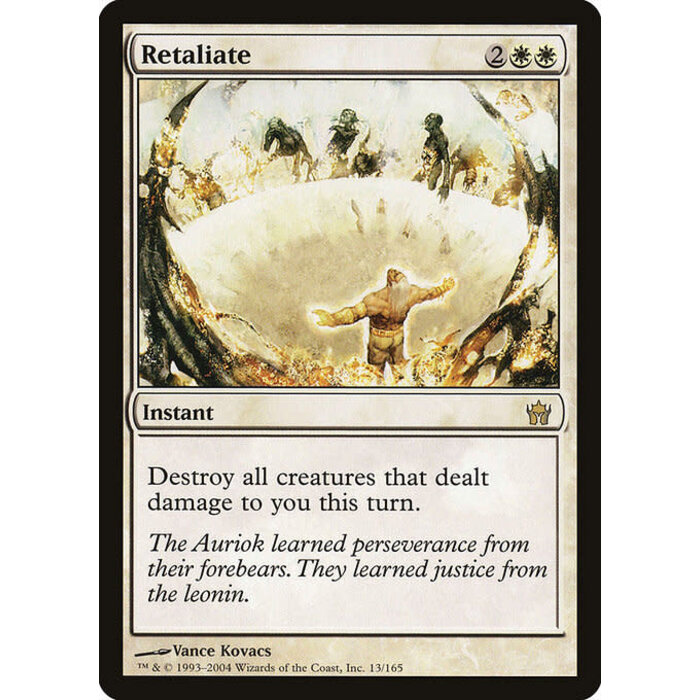 Magic: The Gathering Retaliate (013) Moderately Played