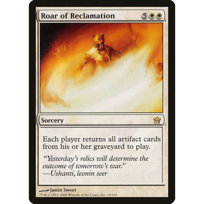 Magic: The Gathering Roar of Reclamation (014) Moderately Played