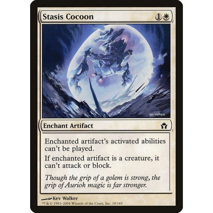 Magic: The Gathering Stasis Cocoon (018) Lightly Played