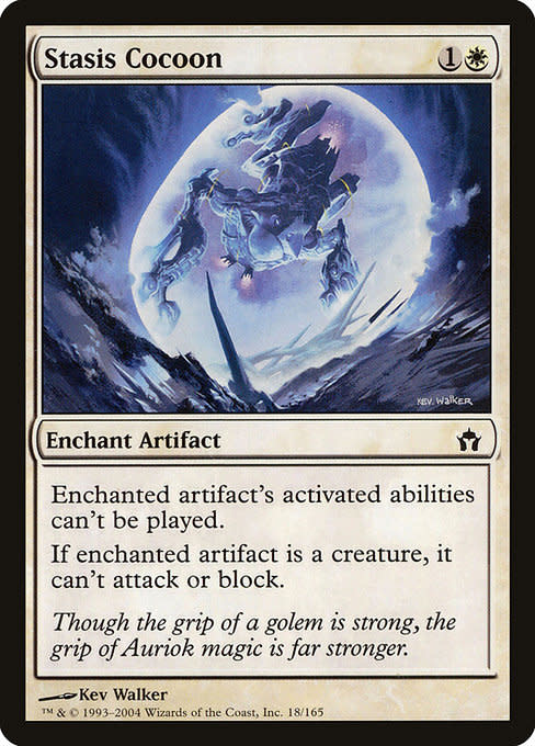 stasis card mtg Magic The Gathering - The Brothers War If the player does Magic: The Gathering Stasis Cocoon