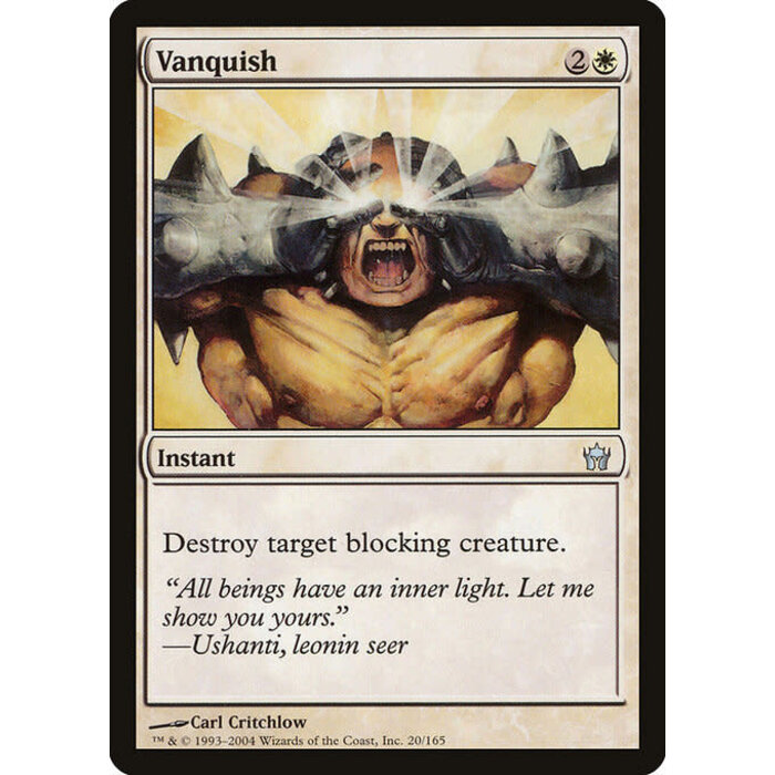 Magic: The Gathering Vanquish (020) Moderately Played