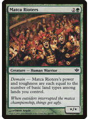 Magic: The Gathering Matca Rioters (084) Moderately Played Foil