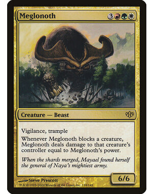 Magic: The Gathering Meglonoth (118) Moderately Played