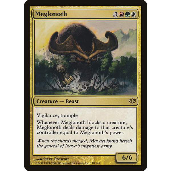 Magic: The Gathering Meglonoth (118) Moderately Played
