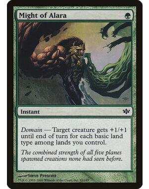 Magic: The Gathering Might of Alara (085) Moderately Played Foil