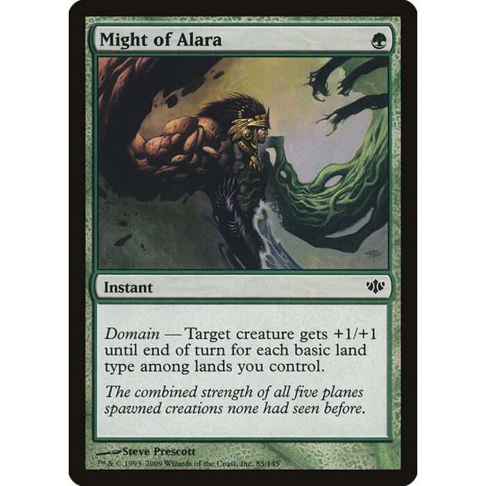 Magic: The Gathering Might of Alara (085) Moderately Played Foil