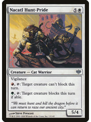 Magic: The Gathering Nacatl Hunt-Pride (013) Lightly Played