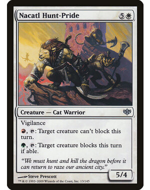 Magic: The Gathering Nacatl Hunt-Pride (013) Lightly Played
