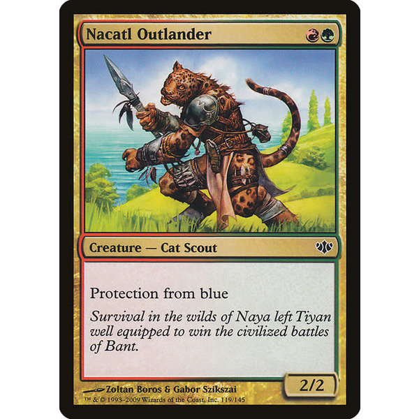 Magic: The Gathering Nacatl Outlander (119) Lightly Played