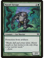 Magic: The Gathering Nacatl Savage (086) Lightly Played