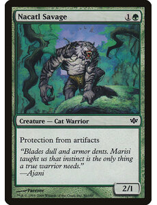 Magic: The Gathering Nacatl Savage (086) Lightly Played