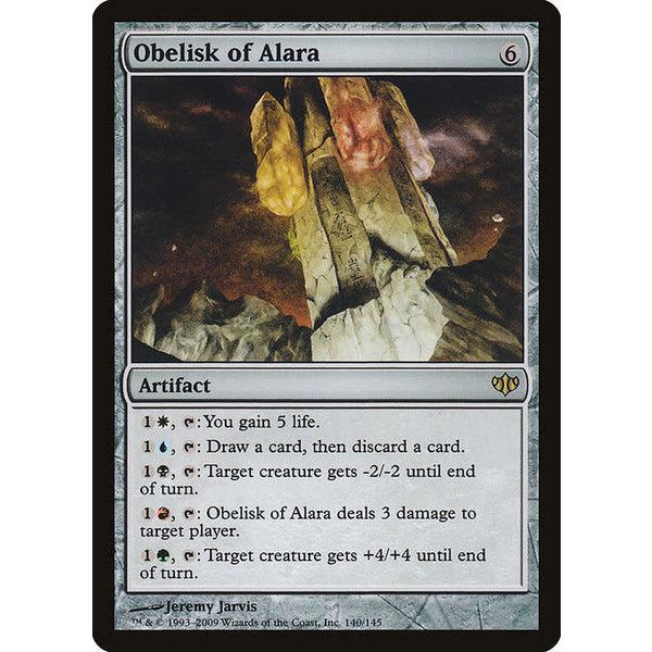 Magic: The Gathering Obelisk of Alara (140) Lightly Played
