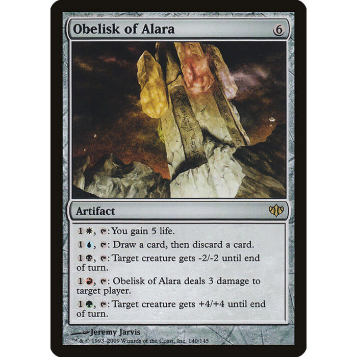 Magic: The Gathering Obelisk of Alara (140) Lightly Played