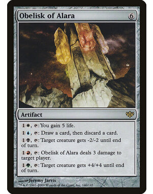 Magic: The Gathering Obelisk of Alara (140) Lightly Played Foil
