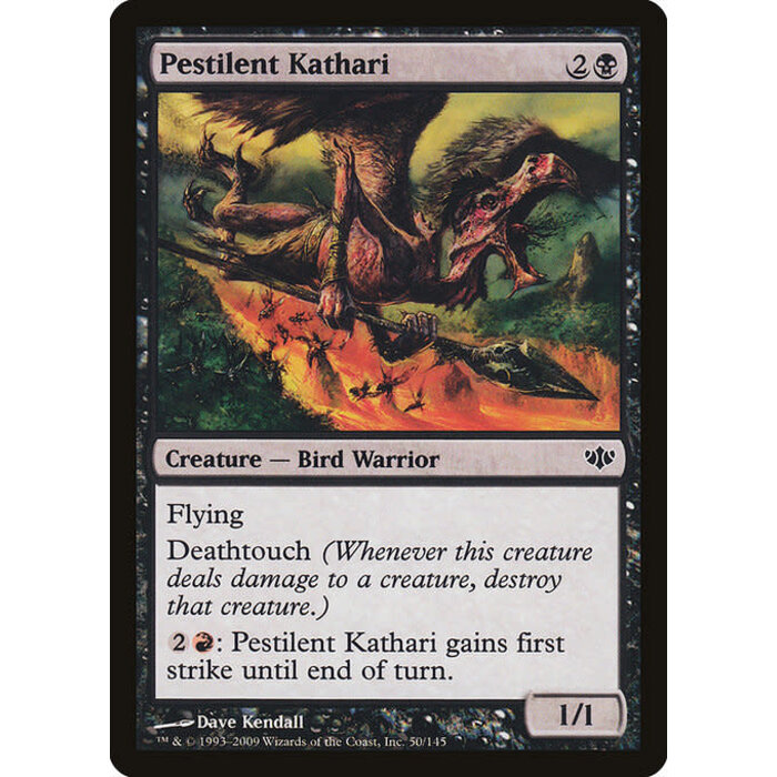 Magic: The Gathering Pestilent Kathari (050) Lightly Played