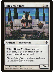 Magic: The Gathering Rhox Meditant (016) Lightly Played