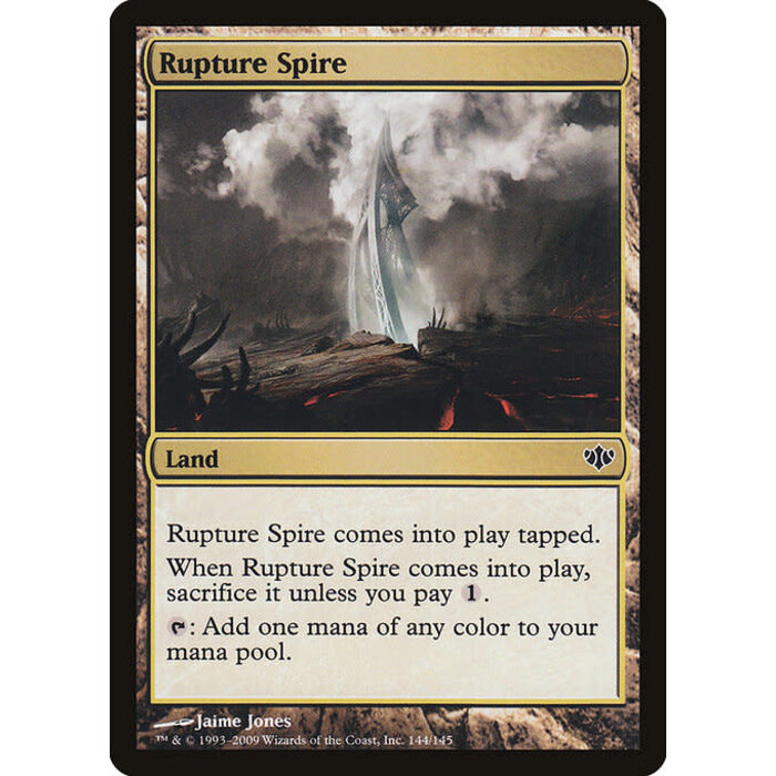 Magic: The Gathering Rupture Spire (144) Lightly Played