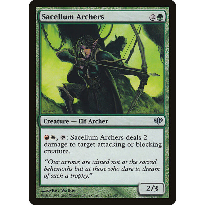 Magic: The Gathering Sacellum Archers (089) Lightly Played