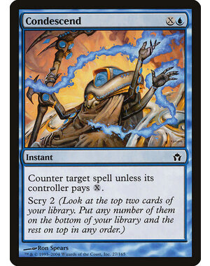 Magic: The Gathering Condescend (027) Moderately Played