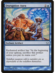 Magic: The Gathering Disruption Aura (028) Lightly Played